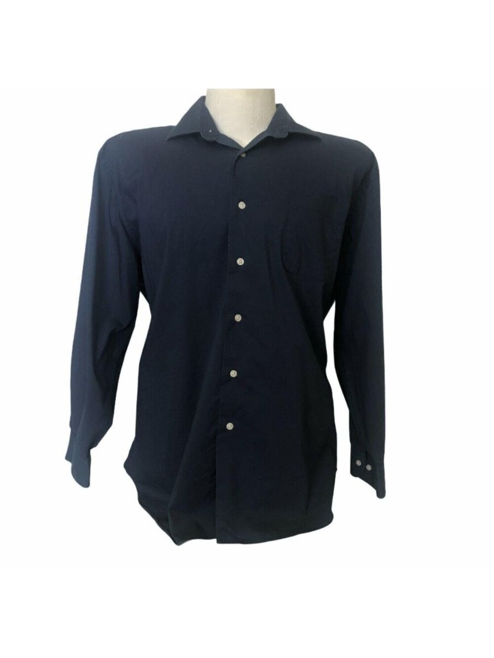 Architect Button Front Dress Shirt 2XL 2XL 18-18 1/2 34/35 Regular Fit